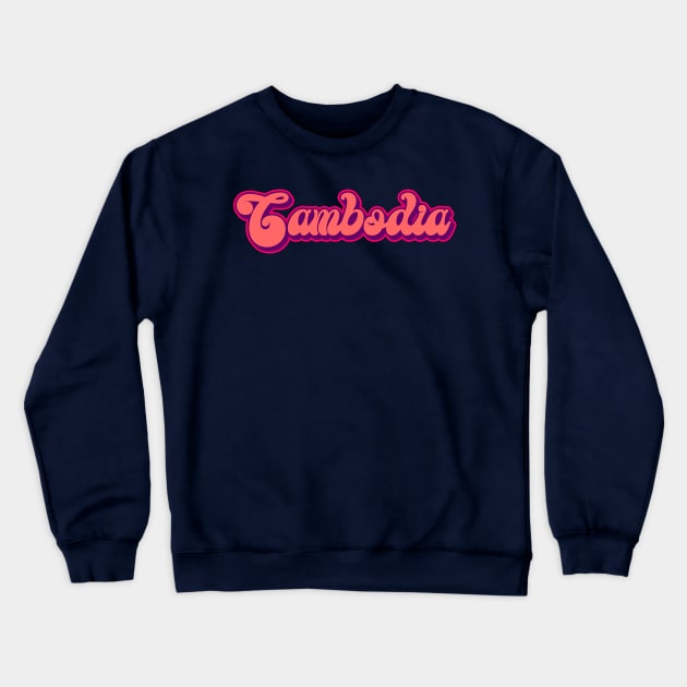 Cambodia Latino Crewneck Sweatshirt by Th3Caser.Shop